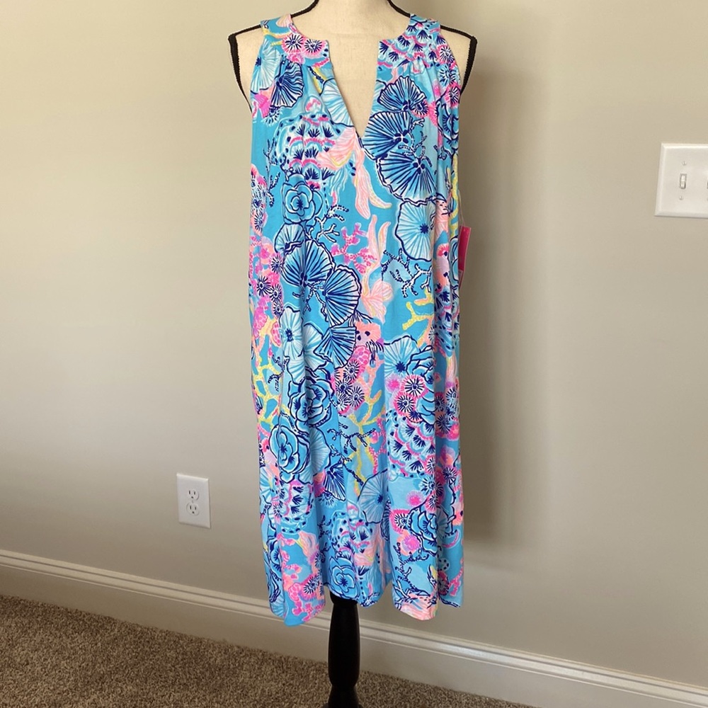 Lilly Pulitzer, Ross Dress, Bali Blue Once Upon a Tide, Size XL